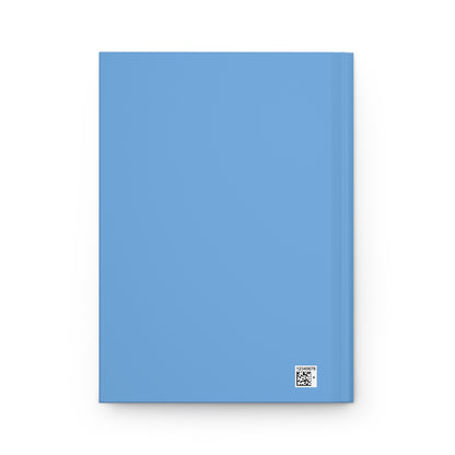 Matiby Hardcover Journal Matte Light Blue