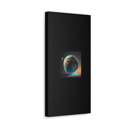 Matiby Worlds Black Canvas Gallery Wraps