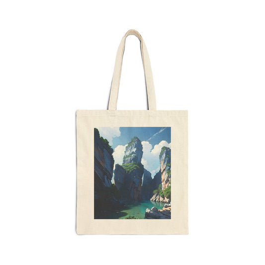 Artzy Cotton Canvas Tote Bag