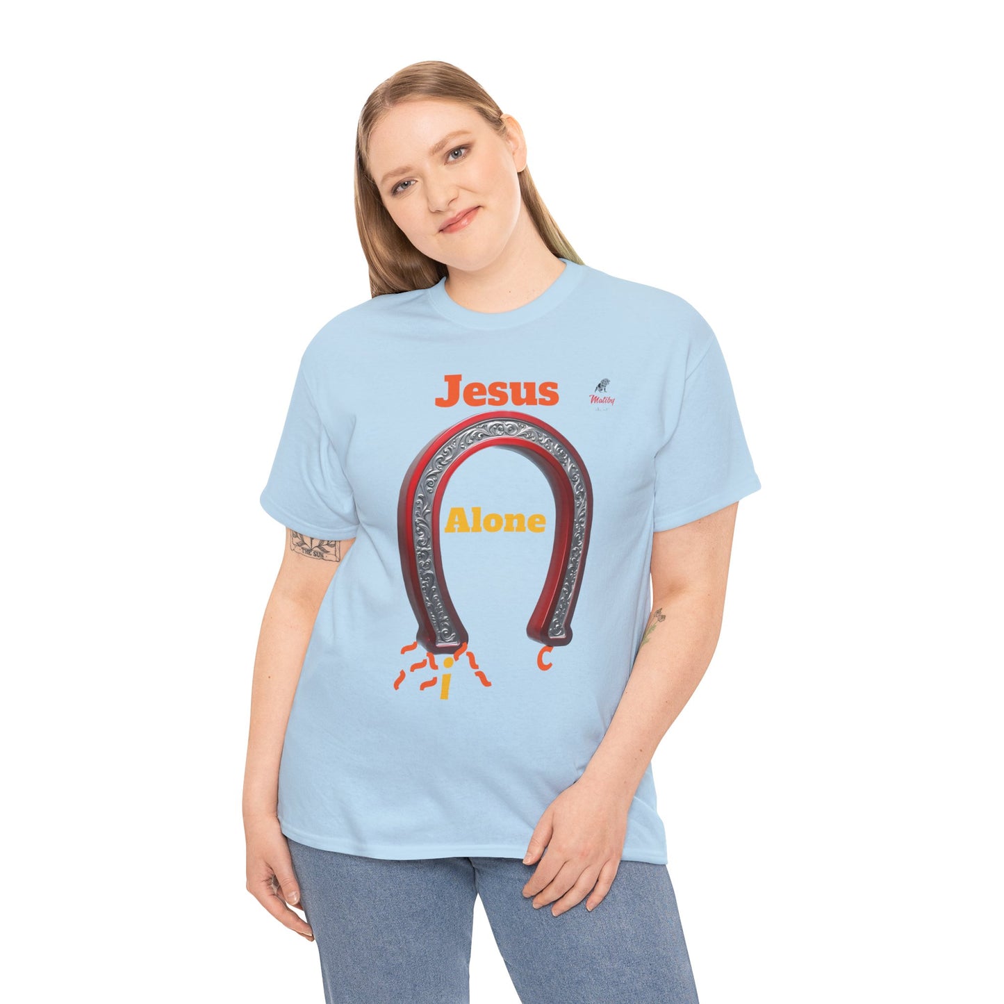 Magnetic Jesus The Original Unisex Heavy Cotton Tee