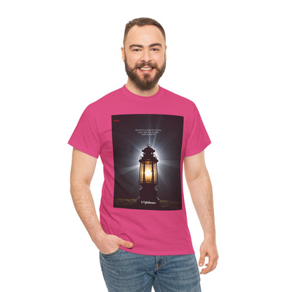 Lighthouse Psalm 119 Unisex Heavy Cotton Tee