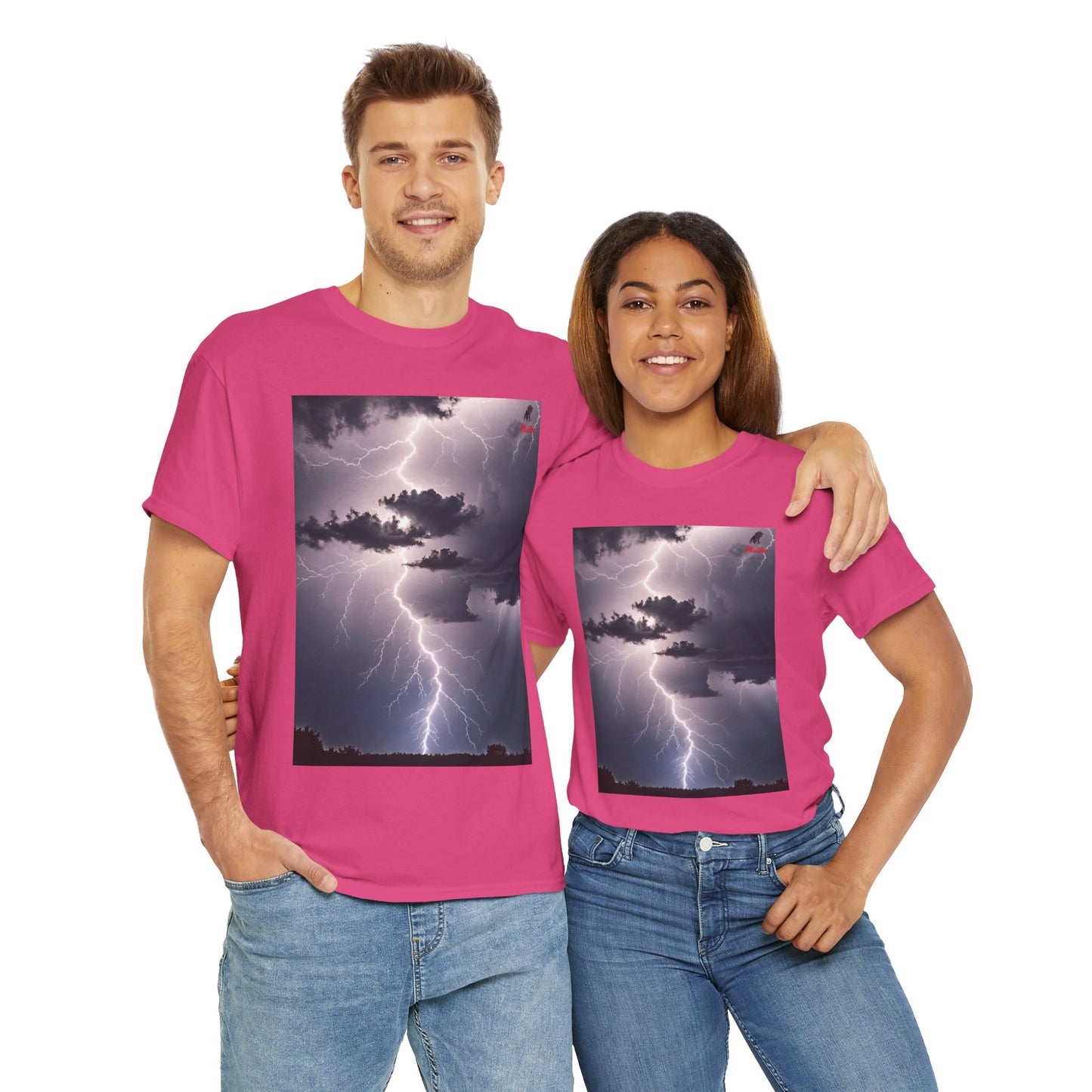 Lightning Style Unisex Heavy Cotton Tee