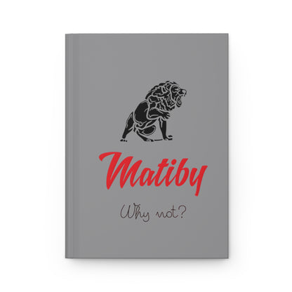 Matiby Hardcover Journal Matte Grey