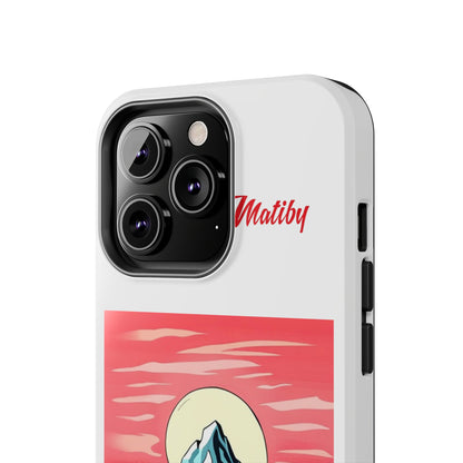 Sunset Mountain Tough Phone Cases