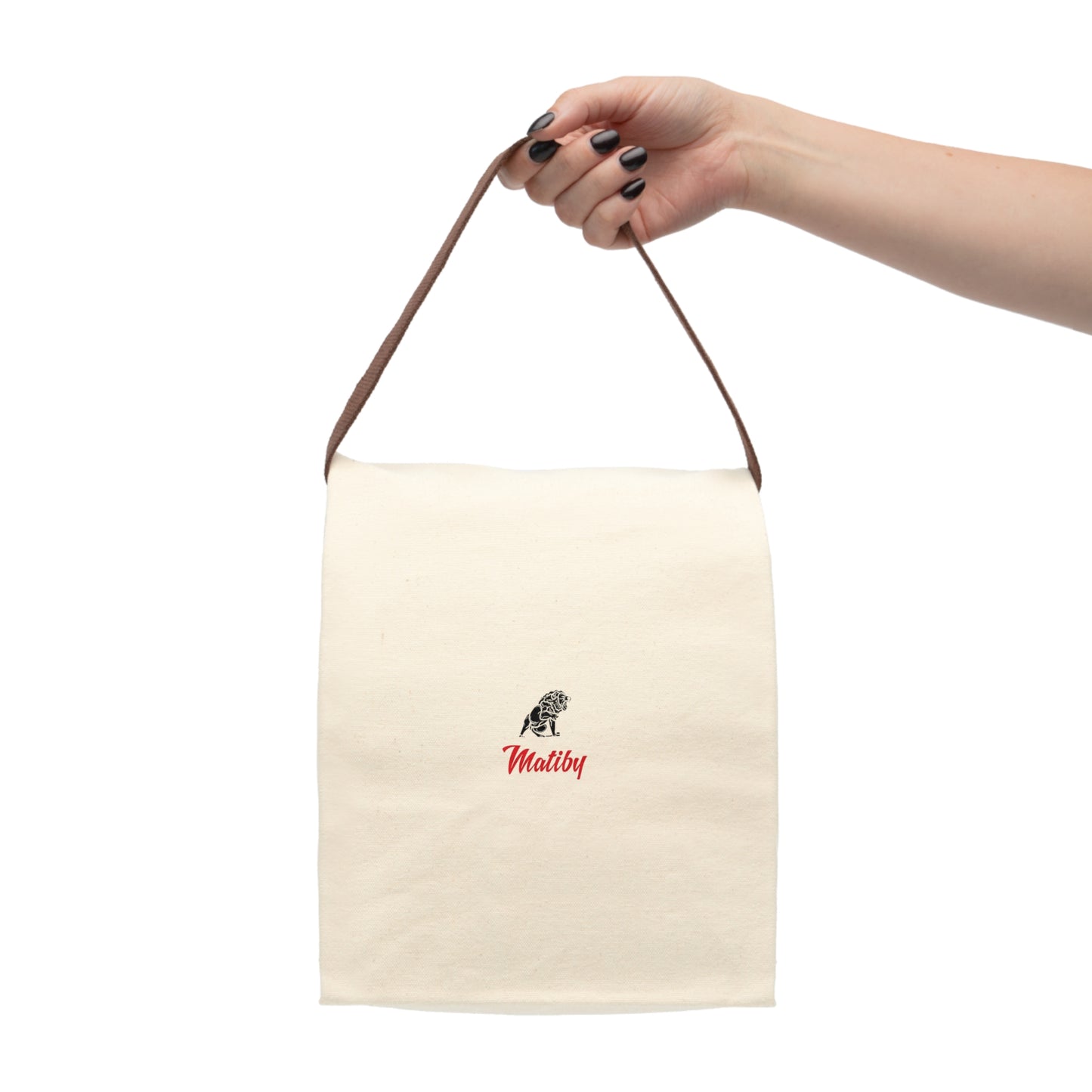 Matiby Canvas Lunch Bag With Strap