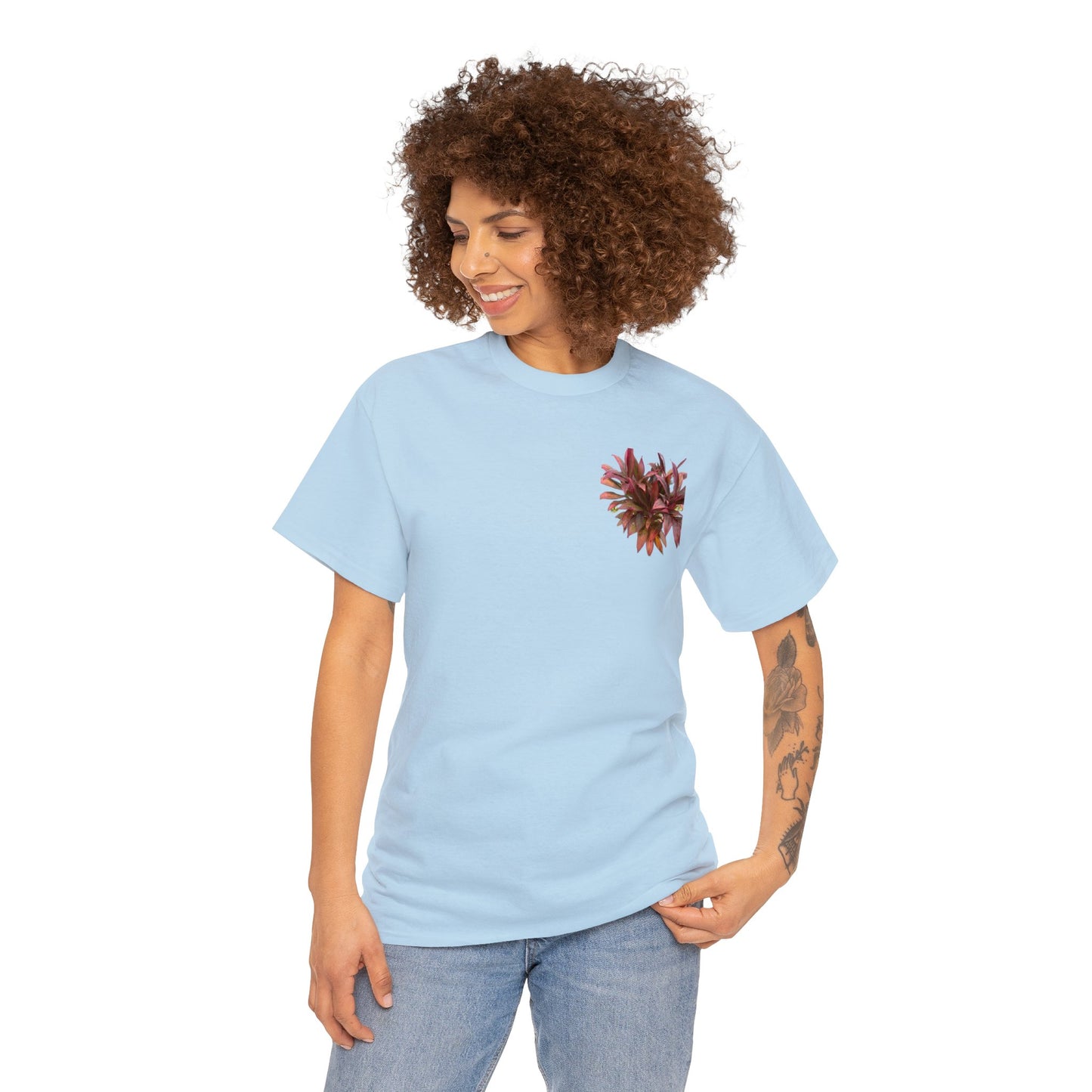 Matiby Floral Unisex Heavy Cotton Tee