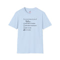 No Soliciting T-Shirt #1 — "I'm Not Interested Unless..." Funny Checklist Tee (All of the Above)
