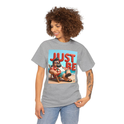 Just Be Unisex Heavy Cotton Tee