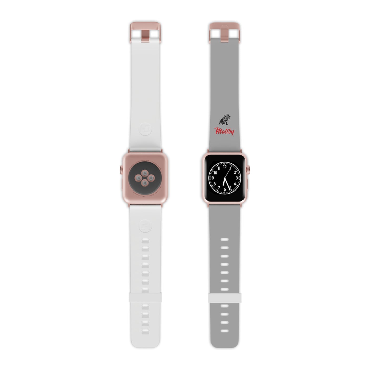 Matiby Light Grey Watch Band for Apple Watch