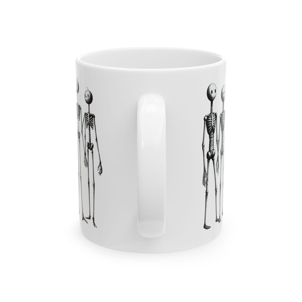 The Stick-To-It Species #11 White Ceramic Mug – Anatomy of Optimism Cup 11oz/15oz