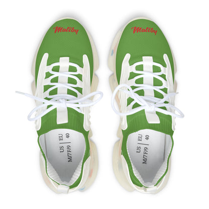 Women's Green Mesh Sneakers