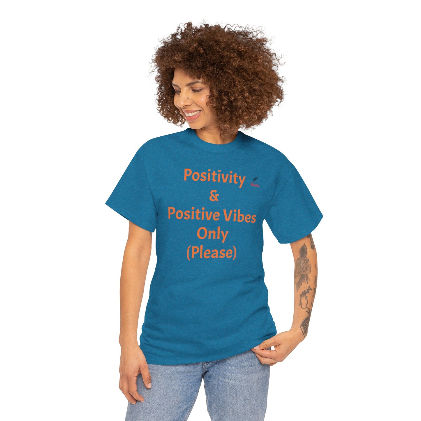 Positivity Unisex Heavy Cotton Tee