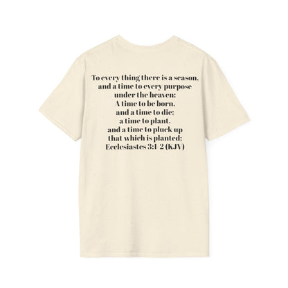 Bible Speaks Ecclesiastes 1:1-2 Unisex Softstyle T-Shirt