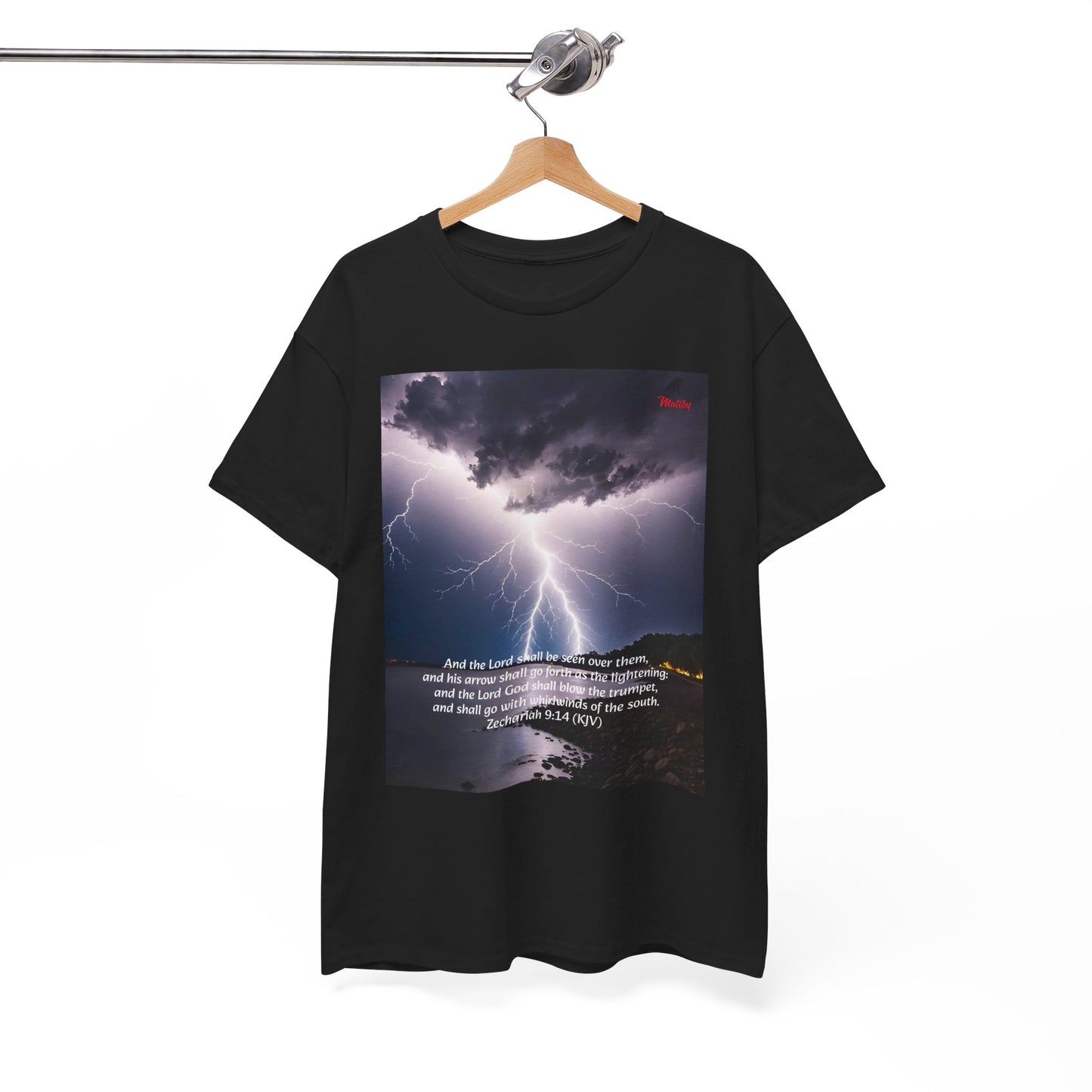 Lightning Style God's Arrow Unisex Heavy Cotton Tee