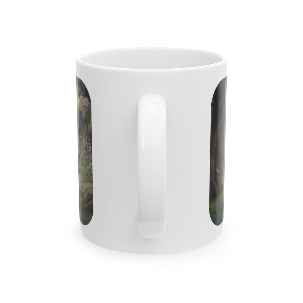 Adventure 4x4 Trucks #36, Anime Indie Game Developers On The Move White Ceramic Mug — Find Your Path To The Essentials Cup (11oz & 15oz)