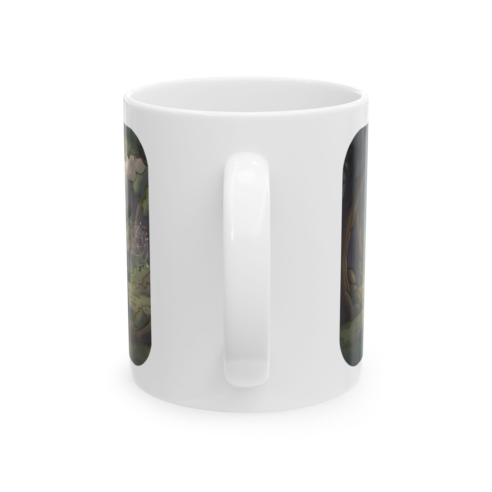 Adventure 4x4 Trucks #36, Anime Indie Game Developers On The Move White Ceramic Mug — Find Your Path To The Essentials Cup (11oz & 15oz)