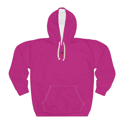 Matiby Pink Unisex Pullover Hoodie (AOP)