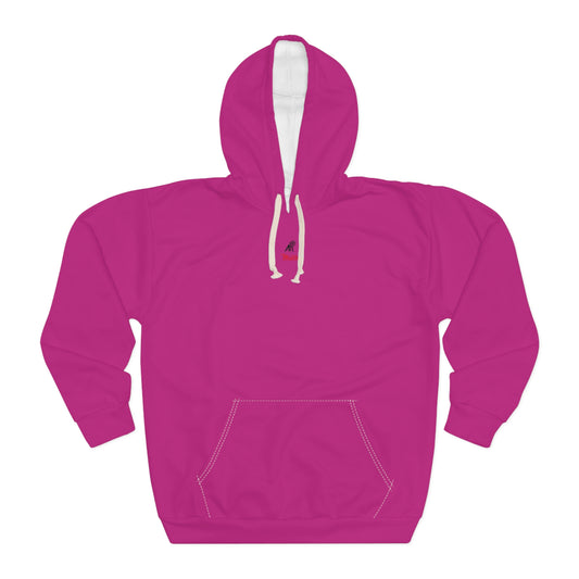 Matiby Pink Unisex Pullover Hoodie (AOP)