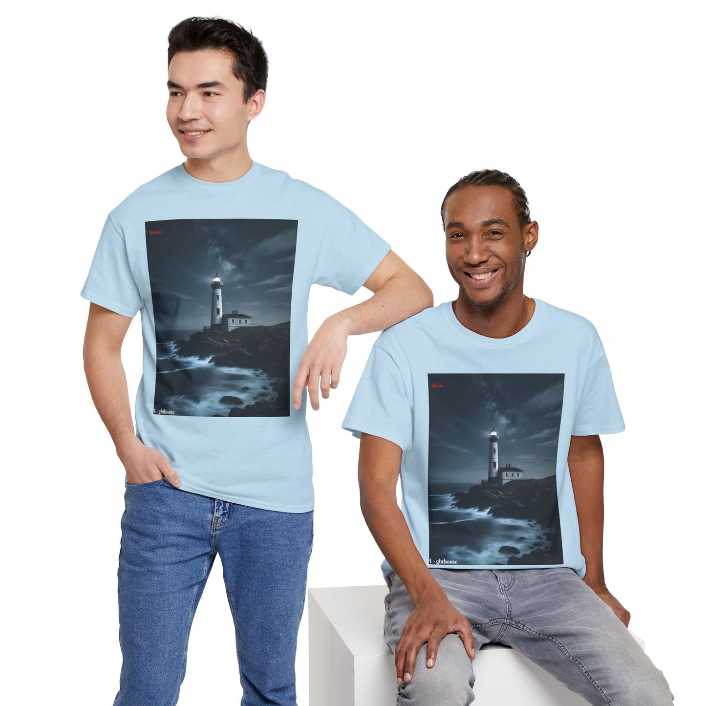 Lighthouse Unisex Heavy Cotton Tee