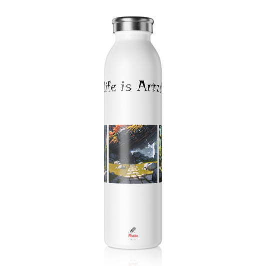 Artzy Slim Water Bottle