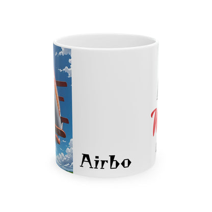 Matiby Airbo Ceramic Mug, (11oz, 15oz)