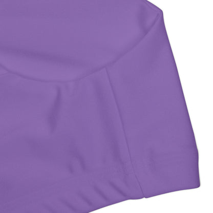 Girl's "Sunny Day" Light Purple Two Piece Swimsuit (AOP)