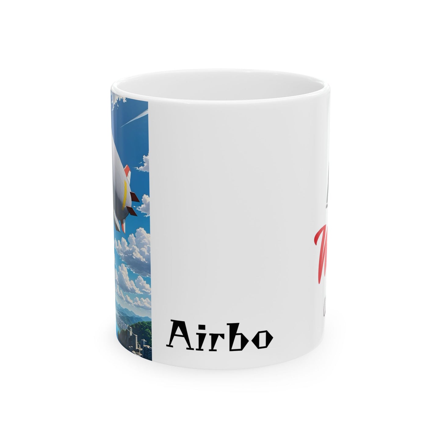 Matiby Airbo Ceramic Mug, (11oz, 15oz)