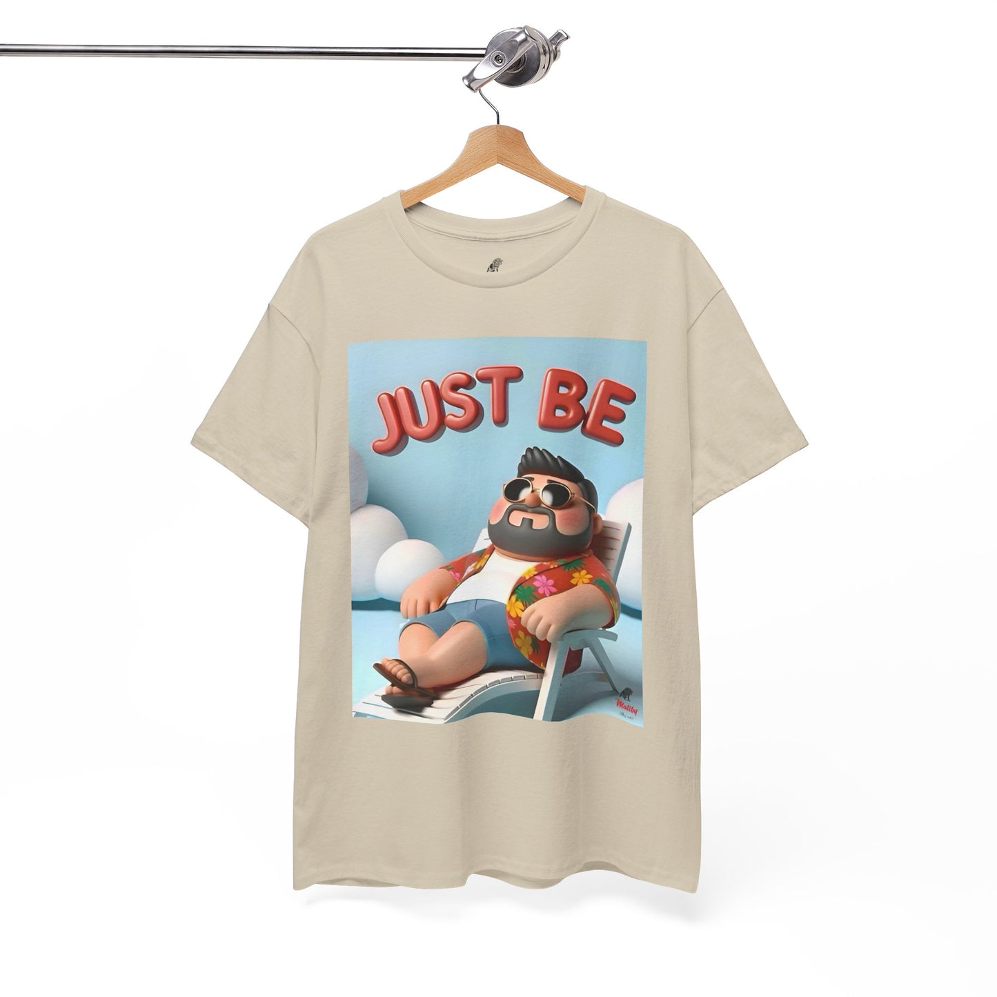 Just Be Unisex Heavy Cotton Tee