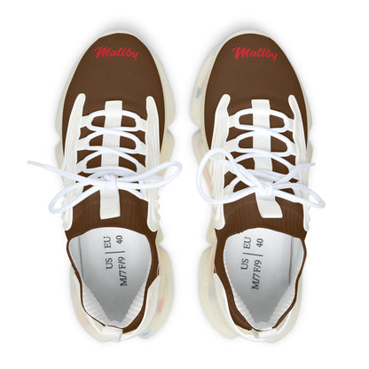 Women's Brown Mesh Sneakers