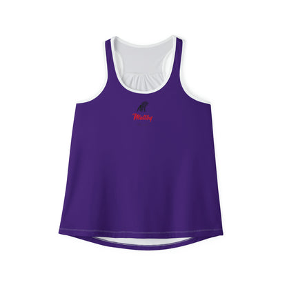 Women's Purple Tank Top (AOP)