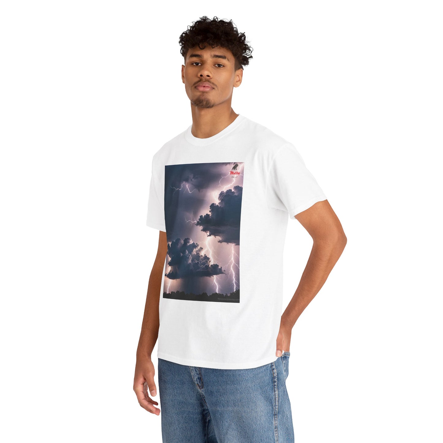 Lightning Style Unisex Heavy Cotton Tee