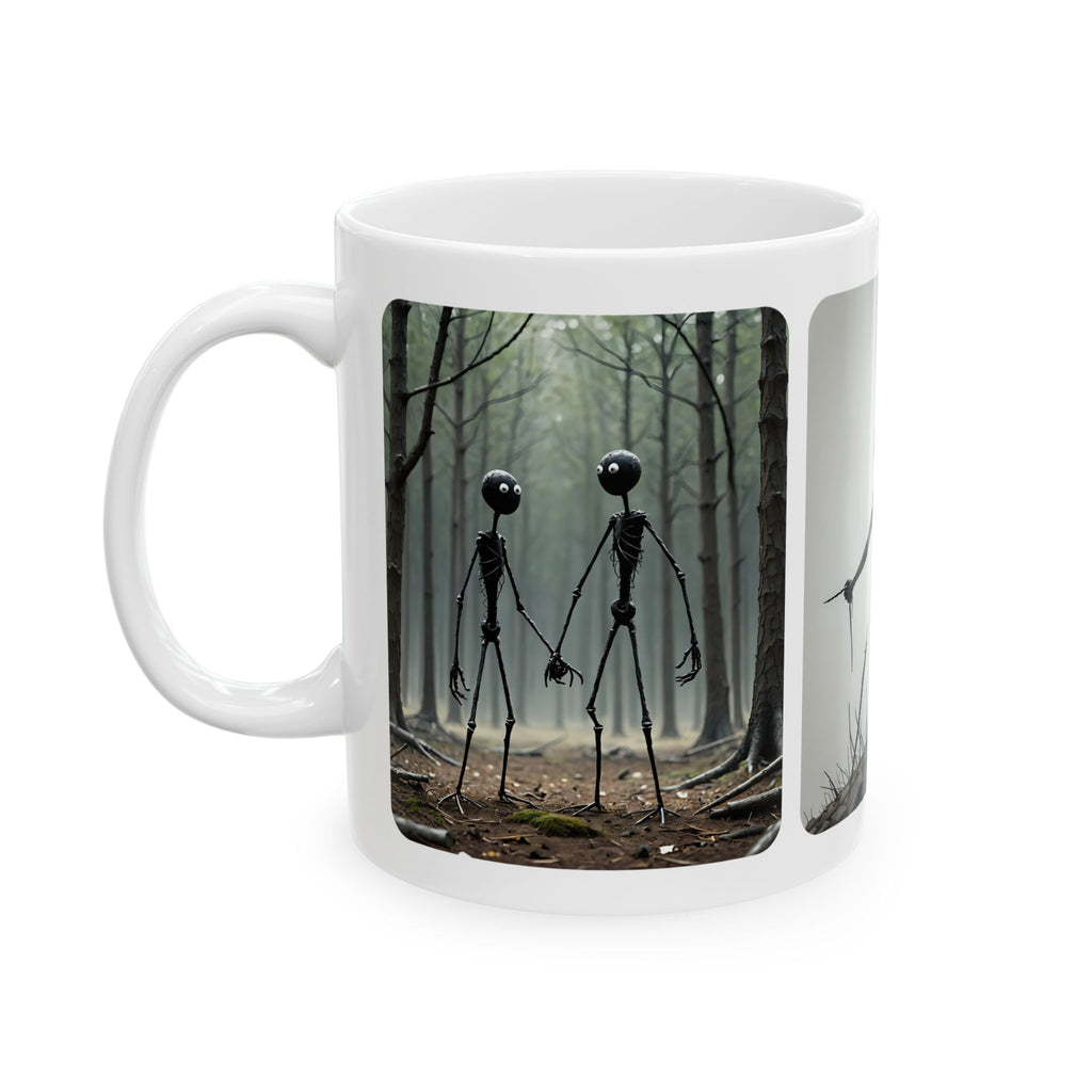 The Stick-To-It Species #6 White Ceramic Mug – Anatomy of Optimism Cup 11oz/15oz