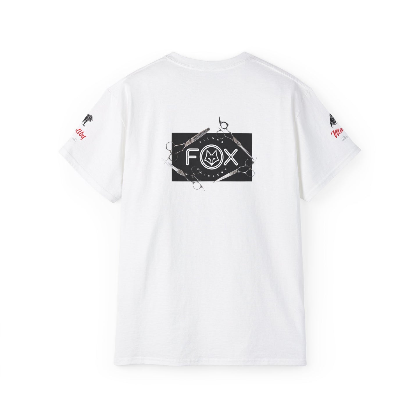 Matiby & Silver Fox Scissors Unisex Ultra Cotton Tee