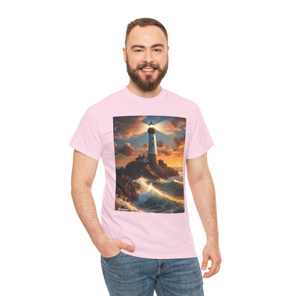 Lighthouse Unisex Heavy Cotton Tee