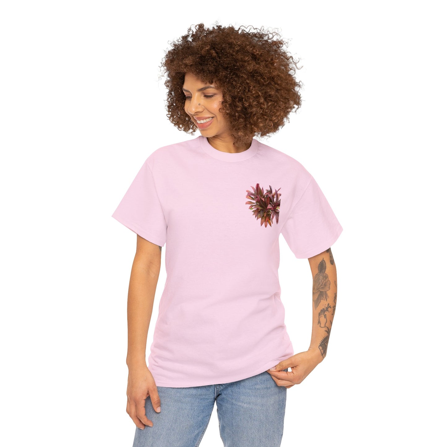 Matiby Floral Unisex Heavy Cotton Tee