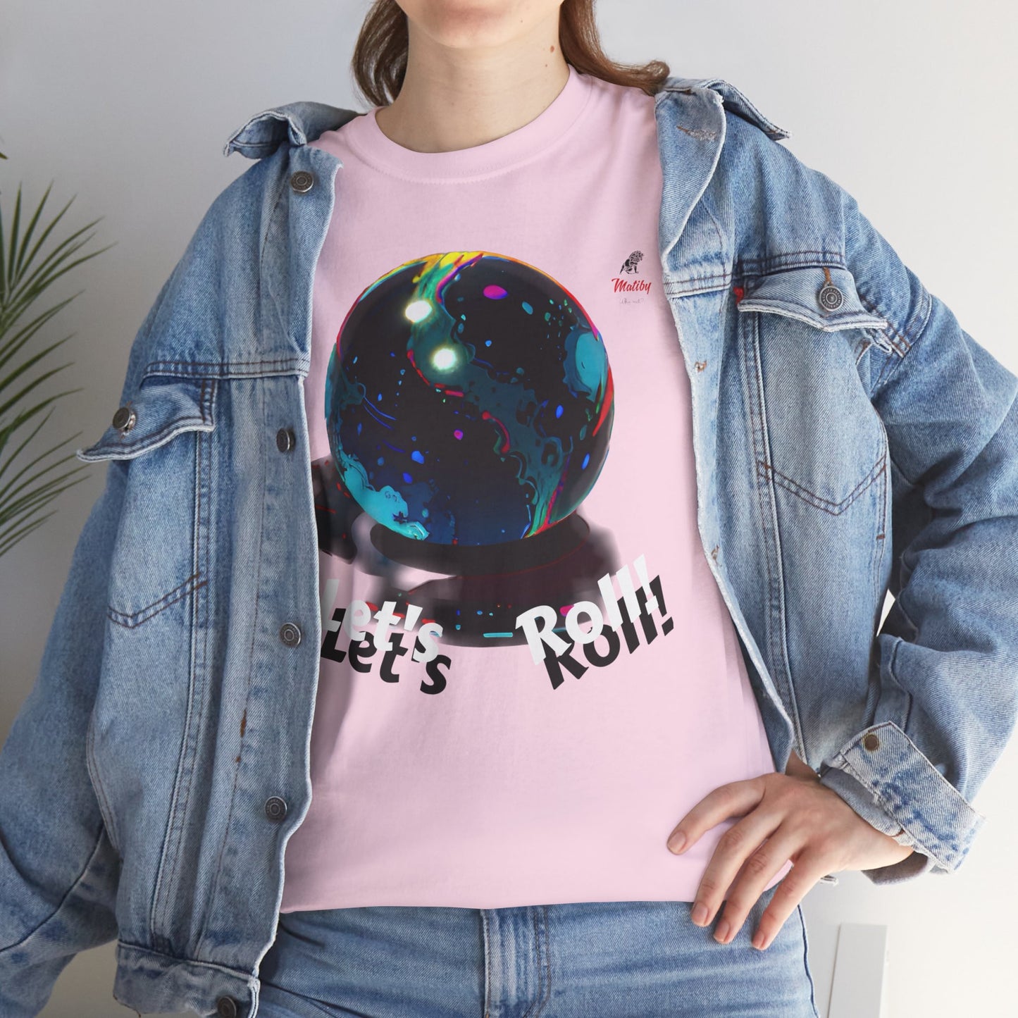 Let's Roll! Unisex Heavy Cotton Tee