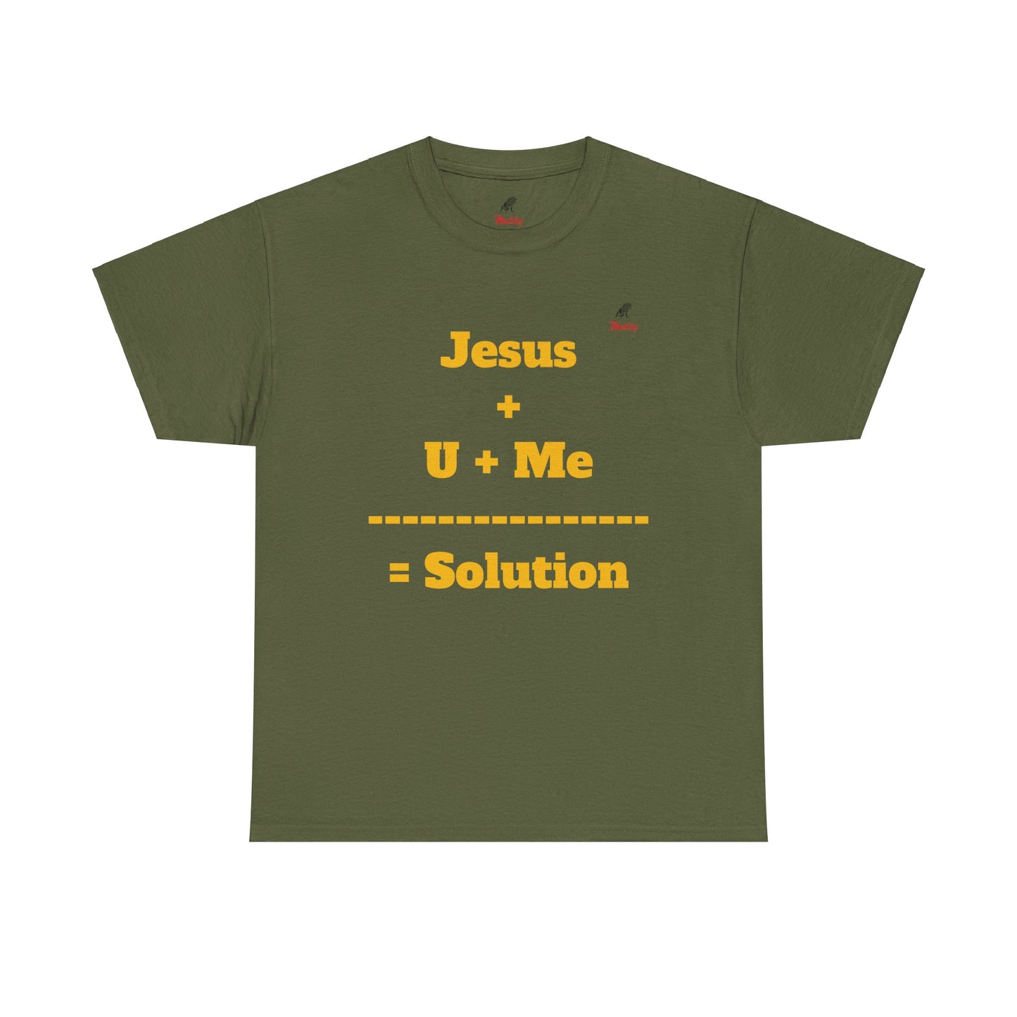 Jesus+U+Me Unisex Heavy Cotton Tee