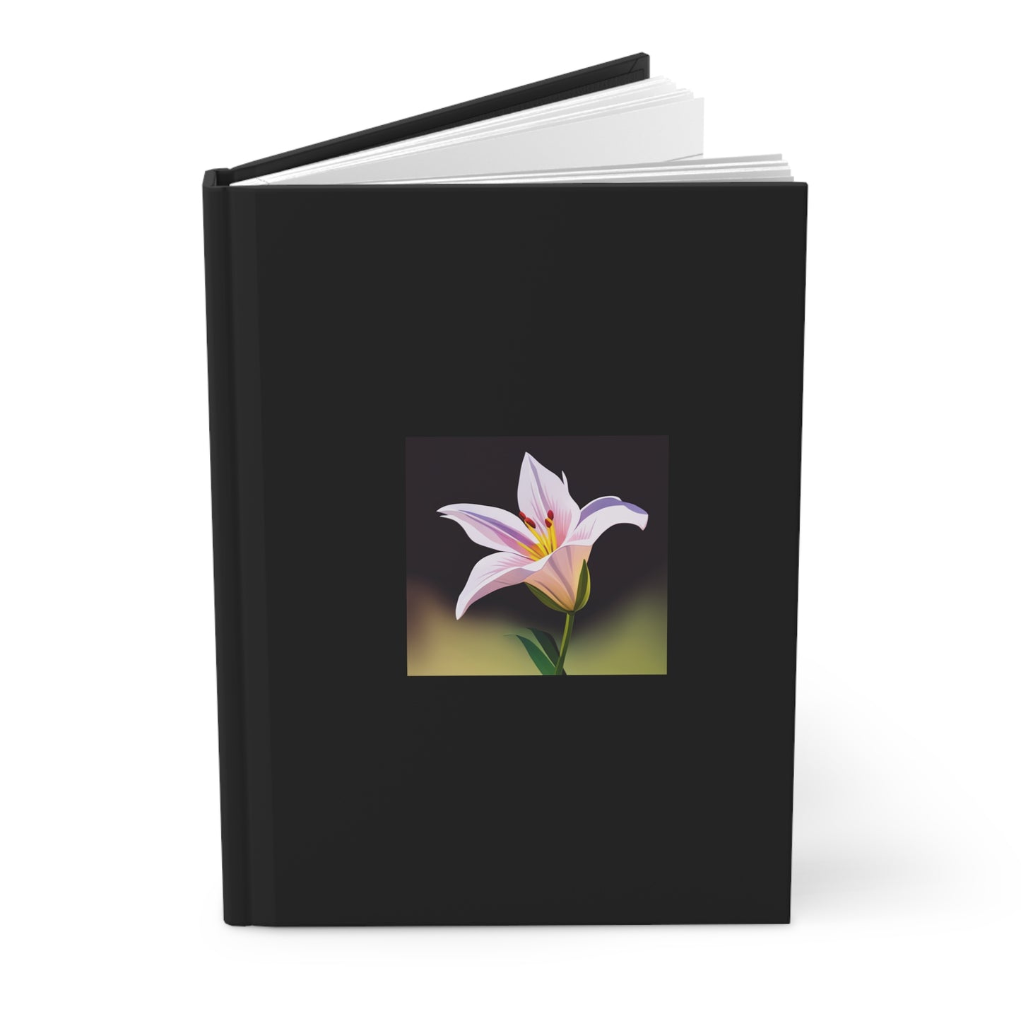 Lily Hardcover Journal Matte Black