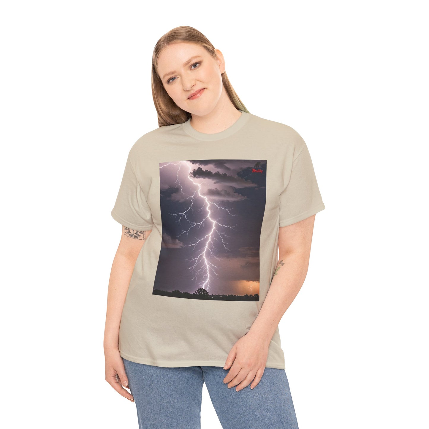 Lightning Style Unisex Heavy Cotton Tee