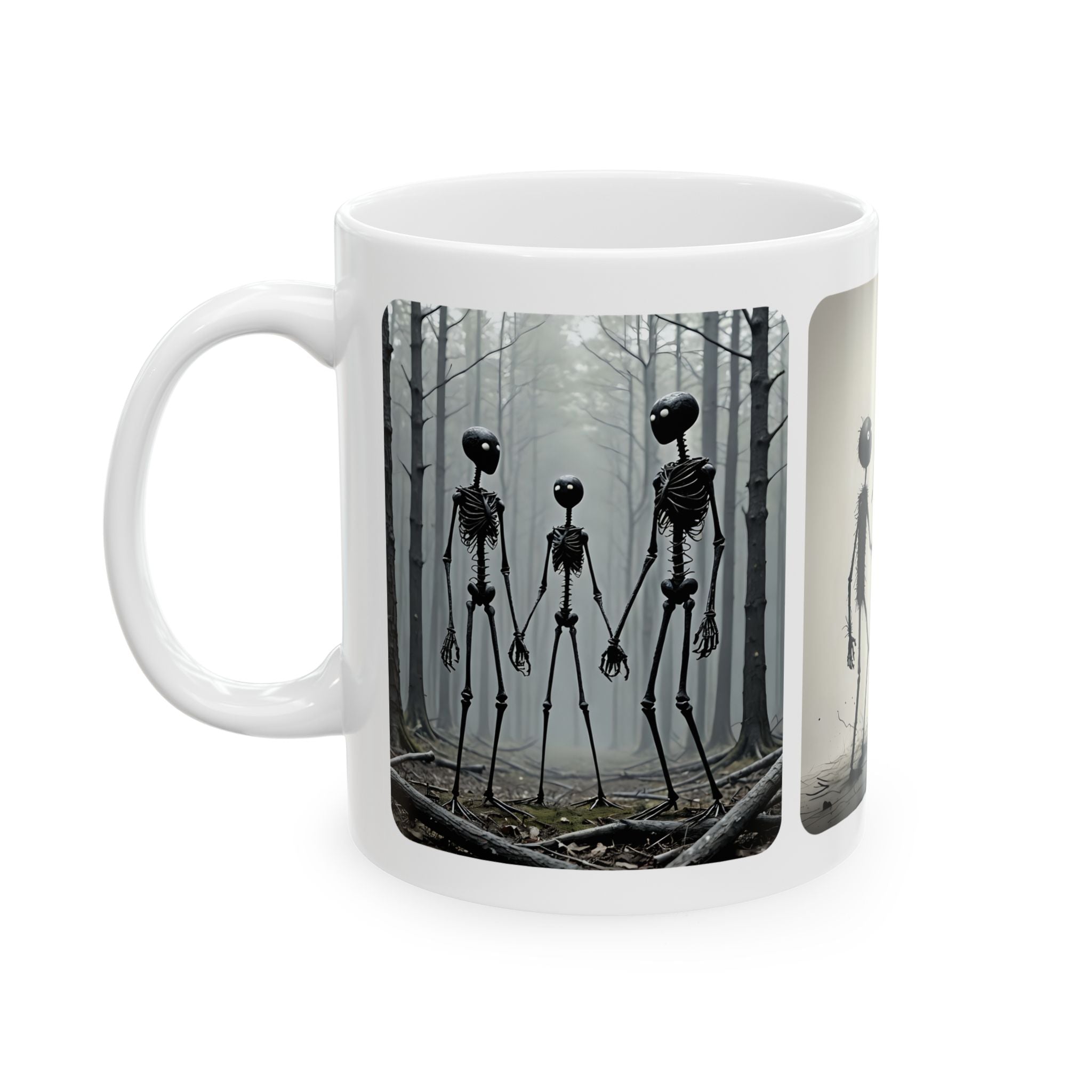 The Stick-To-It Species #2 White Ceramic Mug – Anatomy of Optimism Cup 11oz/15oz