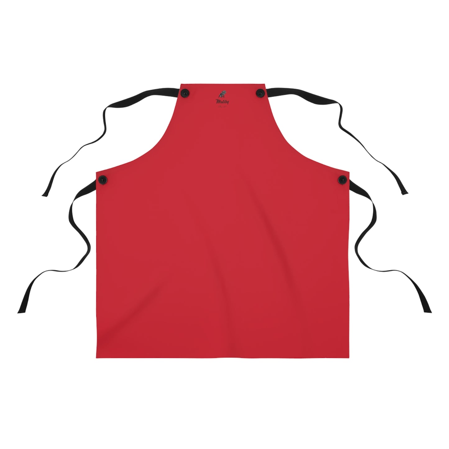 Matiby Dark Red Apron (AOP)