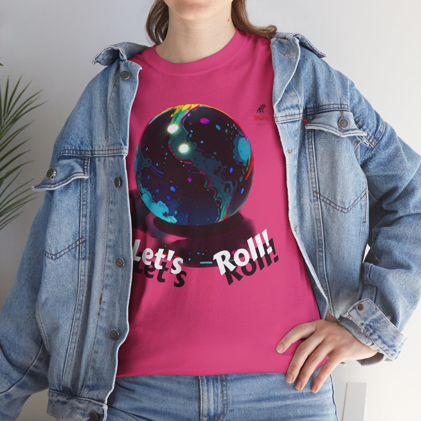 Let's Roll! Unisex Heavy Cotton Tee