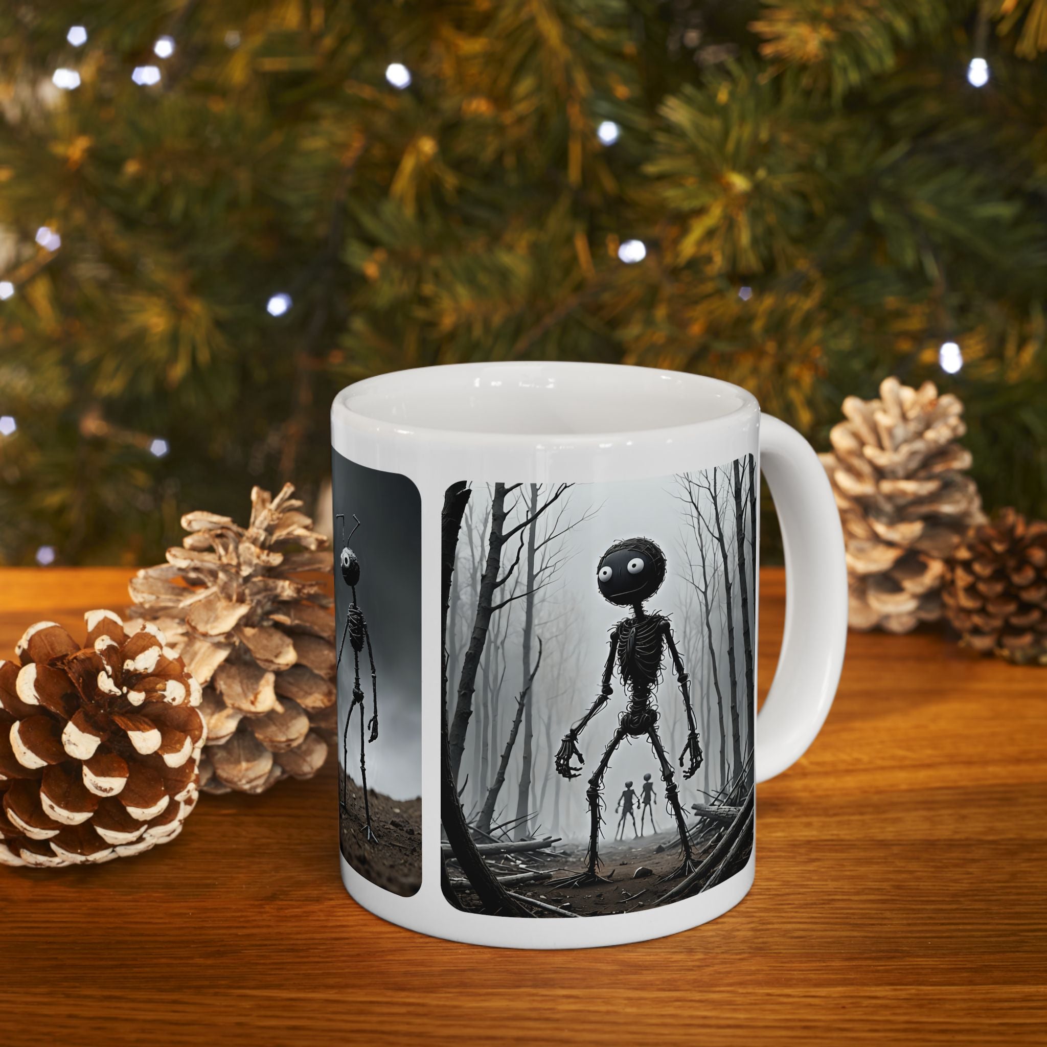 The Stick-To-It Species #1 White Ceramic Mug – Anatomy of Optimism Cup 11oz/15oz