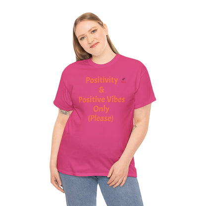 Positivity Unisex Heavy Cotton Tee