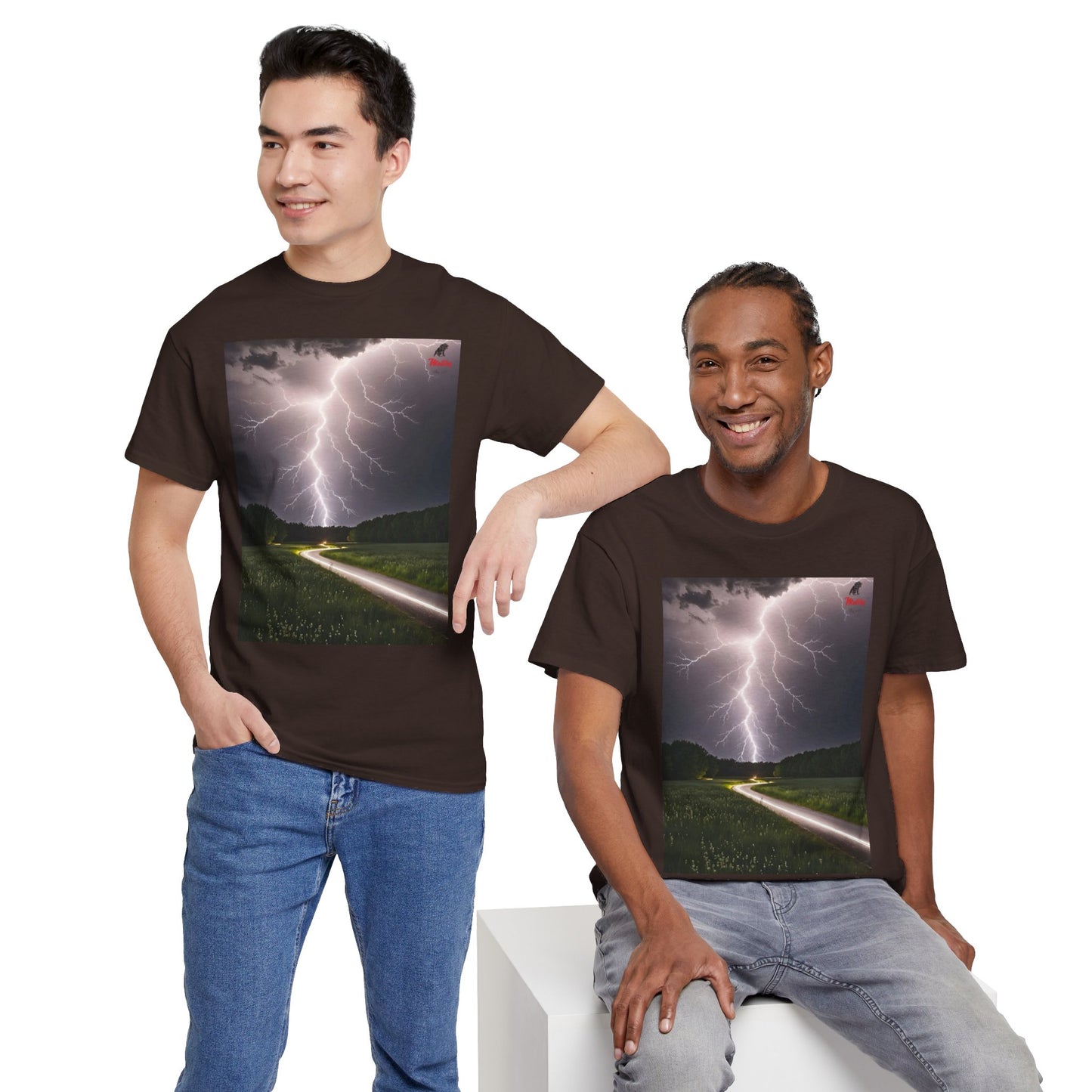 Lightning Style Unisex Heavy Cotton Tee