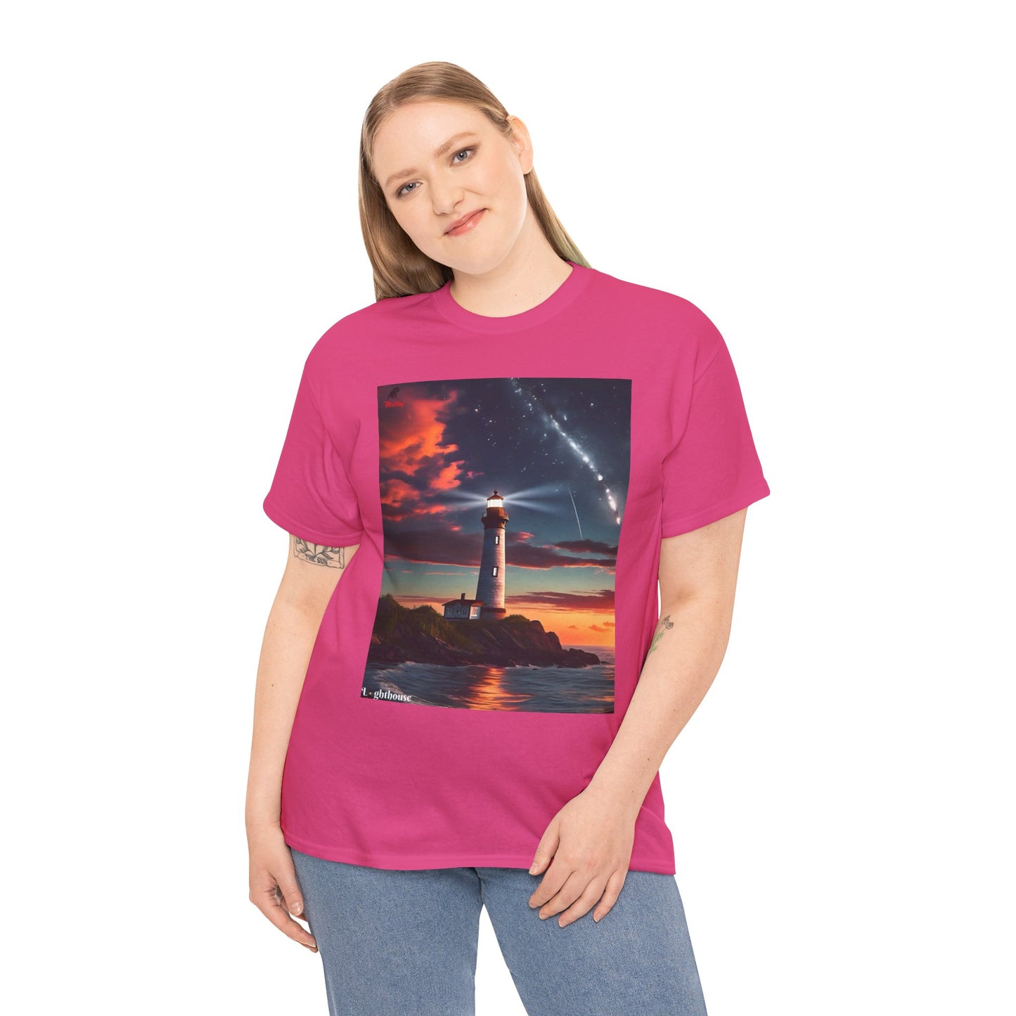 Lighthouse Unisex Heavy Cotton Tee