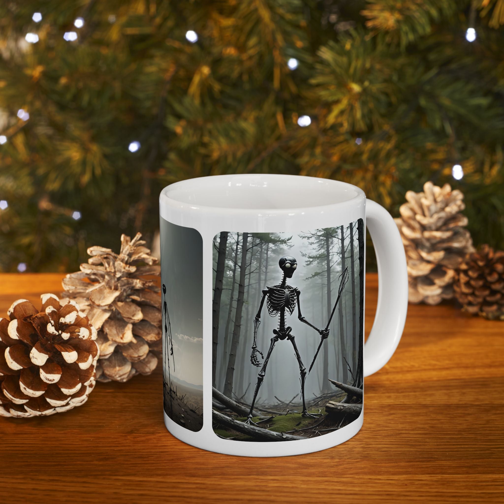The Stick-To-It Species #3 White Ceramic Mug – Anatomy of Optimism Cup 11oz/15oz