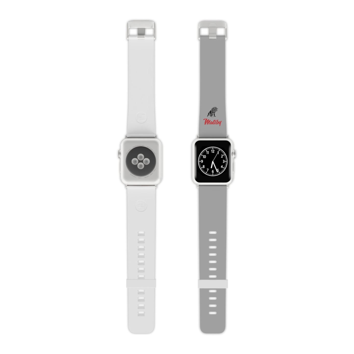 Matiby Light Grey Watch Band for Apple Watch