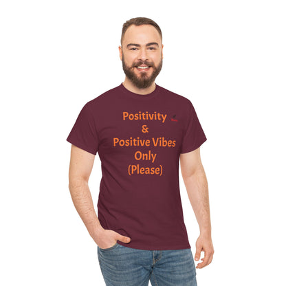 Positivity Unisex Heavy Cotton Tee