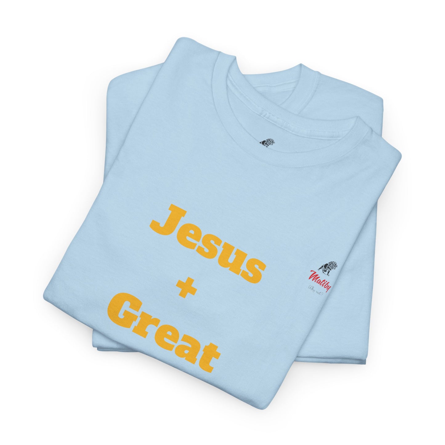 Jesus+Great Commission Unisex Heavy Cotton Tee